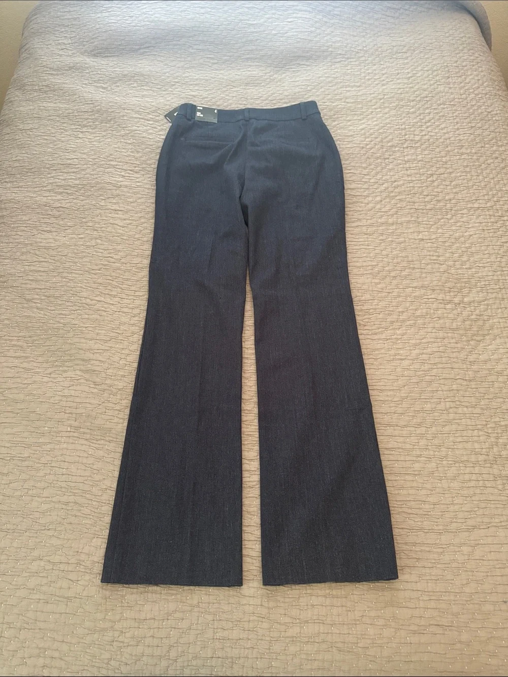 Express Editor Mid Rise Bootcut Dress Pants - Picture 2 of 5